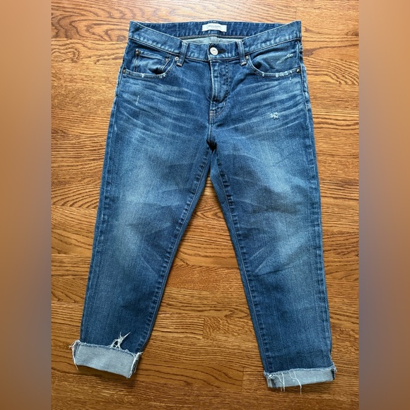 Moussy Denim - MOUSSY VINTAGE Tyrone Skinny Blue Denim Jeans Japan Raw Hem Medium Wash 29